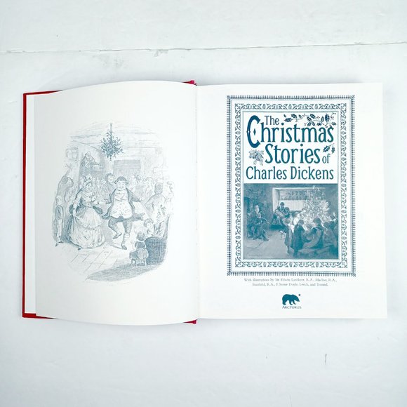 The Christmas Stories of Charles Dickens Boxed Illustrated Hardback 369 Pgs 2015 - Picture 3 of 15